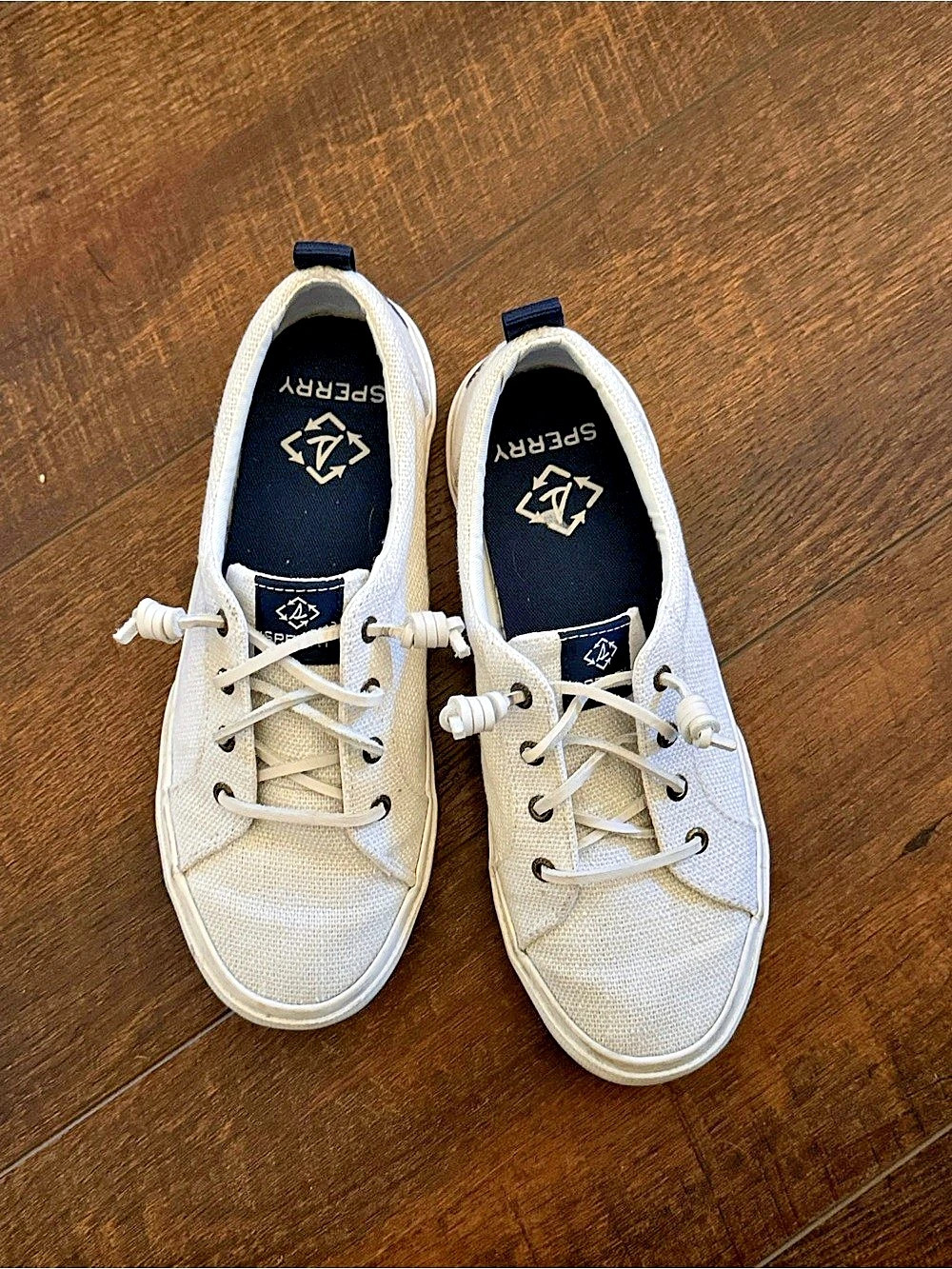 Sperry Crest Vibe Canvas Sneaker White Sneakers